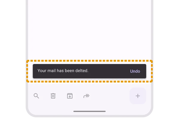 android/snackbar