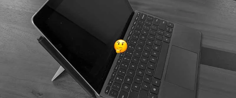Bonus: the so-so Surface Go I bought